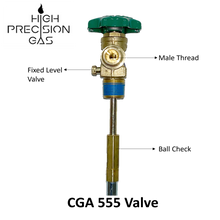 Load image into Gallery viewer, CGA 555 3/4 Inch NGT Liquid Service Valve