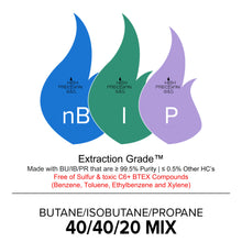 Load image into Gallery viewer, n-Butane (40 Percent), Isobutane (40 Percent), and Propane (20 Percent) Mix - Extraction Grade™
